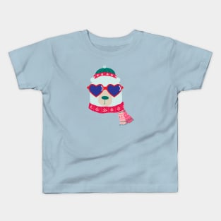 Cool Polar Bear Kids T-Shirt